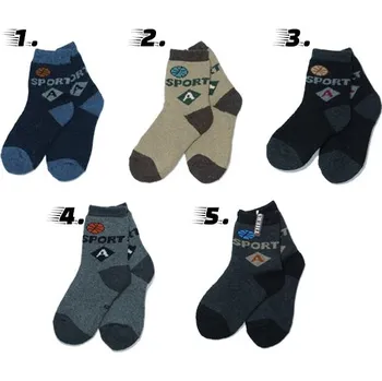 CHLAPECKÉ VLNĚNÉ PONOŽKY Pesail QM36 (Chlapecké thermo ponožky)