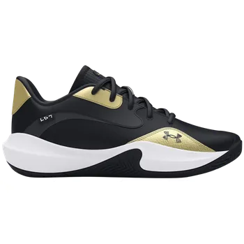 Pánská obuv Basketbalové boty Under Armour UA Lockdown 7 Low-BLK 3027646-001 Velikost 49,5 EU | 14 UK | 15 US | 33 CM