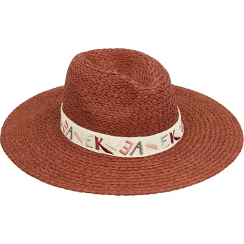 Dámské šaty Anekke dámský slaměný klobouk Terracotta