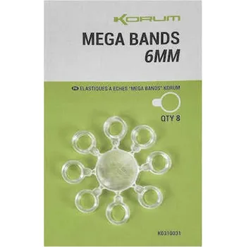 Boilies KORUM Mega Bands Velikost [ mm ]: 6