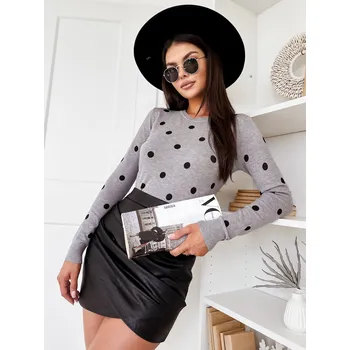 Dámský svetr Dámský svetr DSTREET SVĚTLE ŠEDÁ Universal