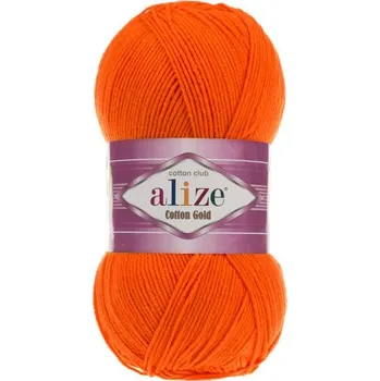 Příze Příze Cotton Gold, 037, oranžová