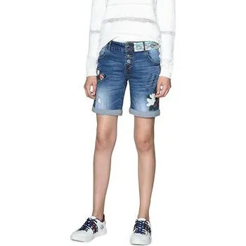 Jeansy Desigual Magali denim medium dark velikost 29