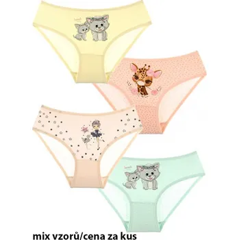 Dívčí spodní prádlo Dívčí kalhotky EVONA (mix vzorů)