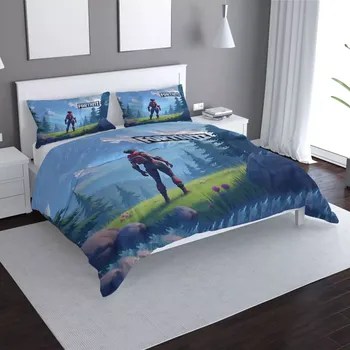 Povlečení Sablio FORTNITE Horská krajina 140 x 220 cm