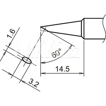 Pájecí hrot Pájecí hrot T18-S7 - 107005865