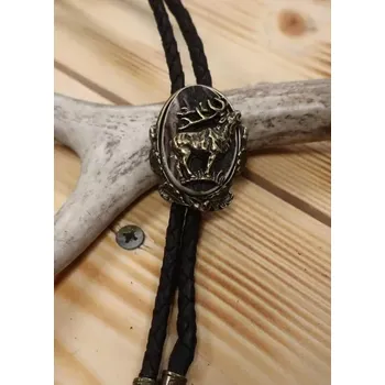 Přívěsek Bolo paroh jelen - č.7 (Ozdobný lovecký přívěsek)