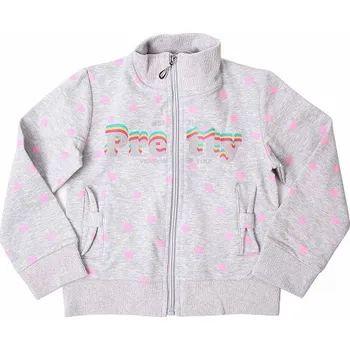 Dívčí vesta Wolf M2152 Dívčí mikina šedá barva