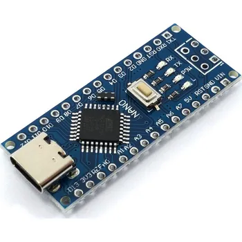 Integrovaný obvod Arduino Nano ATmega328P kompatibilní vývojová deska USB-C (5V 16Mhz)