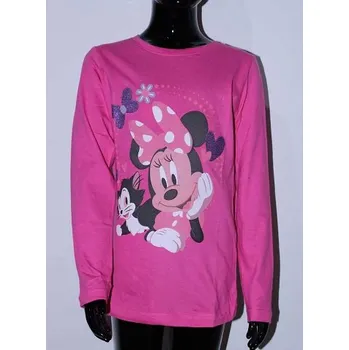 Setino Dívčí tričko Minnie tm.růžové