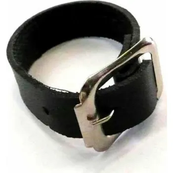 Masážní přístroj Peach Befestigungsschlaufe für Gepäckanhänger,Leder,schw.100