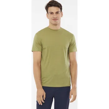 Tričko Pánské tričko VIKING Salen Man Merino olivové, velikost XL