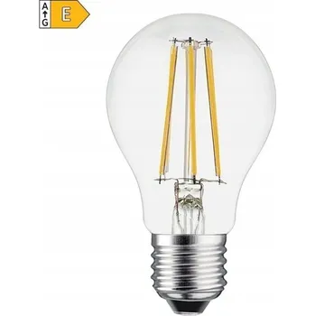 Žárovka ACA LED osvětlení FILAMENT E27 A60 8W 4000K 230V 1010lm RA80 ELIOR8NW