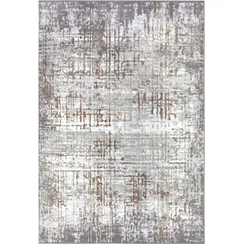 Koberec Kusový koberec Shine 105925 Abstract Cream Grey 160x235 cm