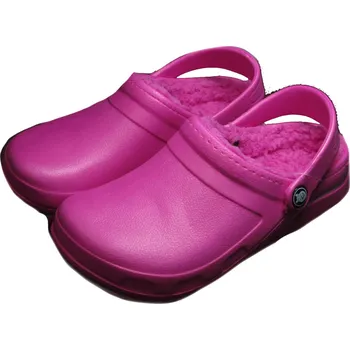 Dívčí pantofle Listar 8861C Dívčí gumové zateplené nazouváky růžová