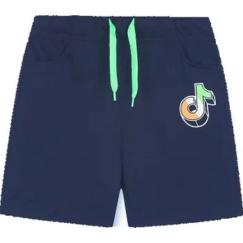 Chlapecké kraťasy KUGO FC0258B Chl.šortky tm.modré vel.řada 116-146