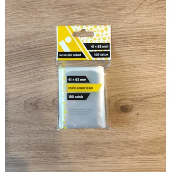 Příslušenství ke karetním hrám Obaly na karty Rebel 41x63mm