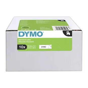 Pásek do tiskárny Dymo originální páska do tiskárny štítků, Dymo, 2093098, černý tisk/bílý podklad, 7m, 19mm, 10ks v balení, cena za balení, D1