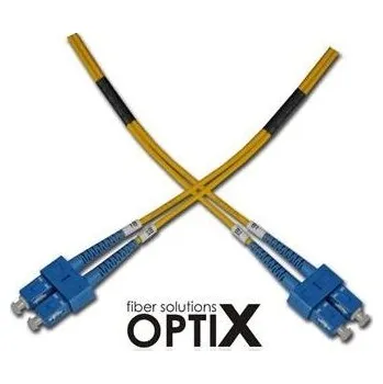 Datový kabel OPTIX SC-SC Optický patch cord 09/125 15m G.657A