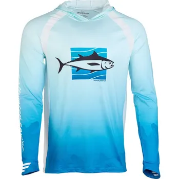 Rybářské oblečení Jersey FAVORITE Hoded Tuna size S