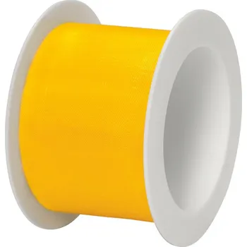 Stuha Stuha organzová žlutá 40mm x 4m (6,-Kč/m) (stuha organzová, průsvitná)