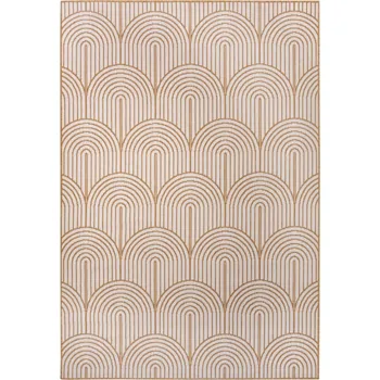 Koberec Kusový koberec Pangli 105849 Ochre – na ven i na doma 240x330 cm