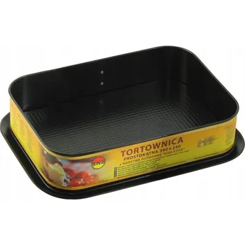 Forma na pečení Rozpínací obdélníková forma forma na dort na pečení koláčů 34 x 24 cm SNB