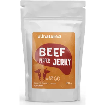 Potravina Allnature Beef Pepper Jerky