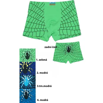 Chlapecké spodní prádlo Pesail XQ2617 Chlapecké trenkoslipy pavouk