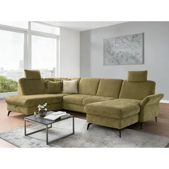 Sedací souprava Rohová sedací souprava ve tvaru U ROCHELLE Levý roh