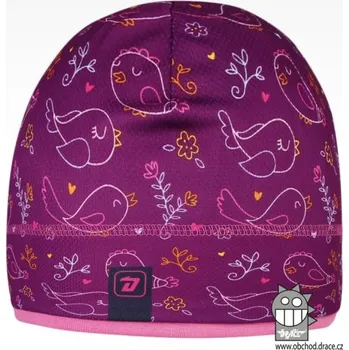 Čepice Dívčí funkční čepice fialová CyrilB67 Dráče