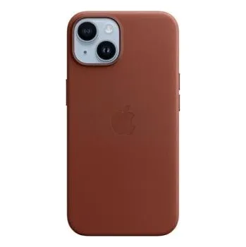 Pouzdro na mobilní telefon MPP73ZM/A Apple Kožený Kryt vč. MagSafe pro iPhone 14 Umber