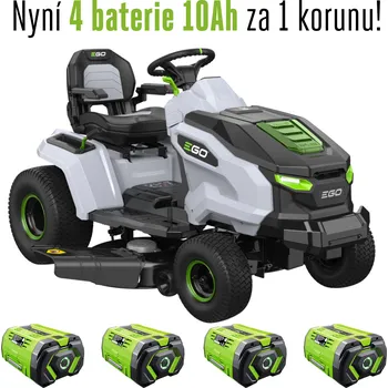Zahradní traktor EGO AKU zahradní traktor TR4201E s výhozem do strany G81041