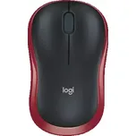 PROMO myš Logi Wireless Mouse M185, Red