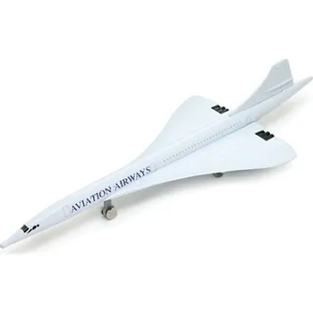letadlo a vrtulník Welly WE03162 Concorde bílý