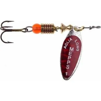 Umělá nástraha MEPPS Aglia Long Redbo vel.0 2,5g Silver Red
