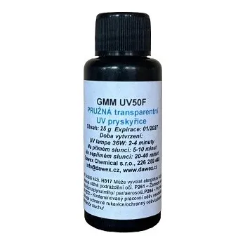 Tmel Dawex Chemical GMM UV50F, 25 g, transparentní PRUŽNÁ UV pryskyřice