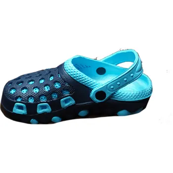 Dámské pantofle C/N F703B Dámské, pánské gumové nazouváky tm.modrá/modrá