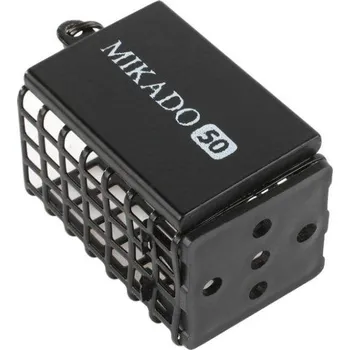 Krmítko pro ryby MIKADO Hranaté feederové krmítko se dnem Hmotnost [ gr ]: 120