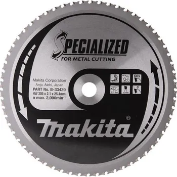 Pilový kotouč MAKITA Pilový kotouč 305x25,4 z60 na ocel LC1230