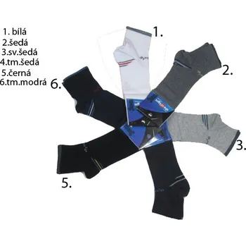 Pánské ponožky Design Socks Pánské ponožky střední výška