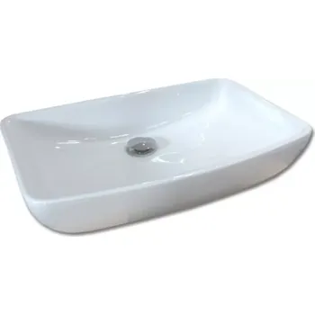 Umyvadlo Maxwhite 8095B CAORLE Umyvadlo keramické obdelníkové na desku 60x38x13cm