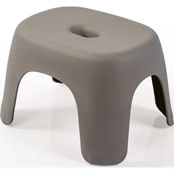 Stolička DOLU Protiskluzová stolička - šedá