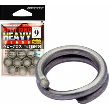 DECOY Heavy Class Hypower Stainless Steal Split Ring R-5 VELIKOST: 10