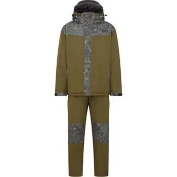 Rybářské oblečení TRAKKER Nepromokavý zimní komplet 2 dílný - CR Camo 2-Piece Suit VELIKOST: M, Varinaty: Trakker Nepromokavý zimní komplet 2 dílný - CR Camo 2-Piece Suit - Medium TRAKKER