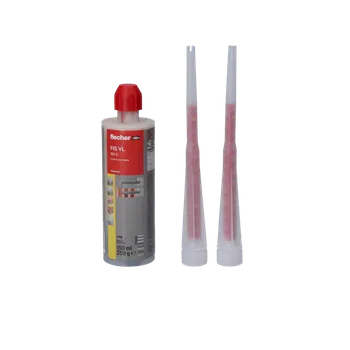 Průmyslové lepidlo FISCHER Chemická injektážna malta FIS VL 150ml výrobca fischer - je dvojzložková injektážna chemická malta na báze vinylesteru, +2x zmiešavací hrot