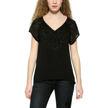 Halenka Desigual Butterfly negro velikost S