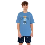 Chlapecké krátké pyžamo Cornette 789/119 Cool 86/92 Modrá