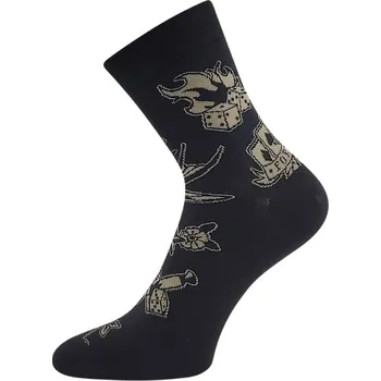 Pánské ponožky Voxx Devive Ponožky obrázkové černé game