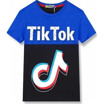 KUGO LC5967 Chlapecké tričko modrá/tm.modrá